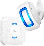 Wireless Motion Sensor Alarm Doorbell 52 Chimes 4 Volume Led Flash Home Security. Fixed Price $13.69.