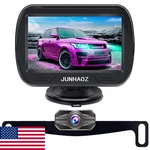Junhaoz 4.3" Car Rear View Backup Camera System For Trucks Suvs Pickup Night Vis. Fixed Price $32.39.