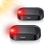 Car Solar Power Simulated Dummy Alarm, Security Anti-theft Led Flashing Fake. Fixed Price $19.99.