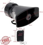Drisentri 7 Sound 100W Car Siren Horn Speaker W/ Remote. Fixed Price $44.99.
