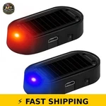 Nytkl 2PCS Car Solar Dummy Alarm Lights - Blue/red. Fixed Price $25.99.