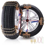 Pcs Snow Chains, Tire Traction Wheel For Width 9.2-11.2 IN/235-28. Fixed Price $71.27.