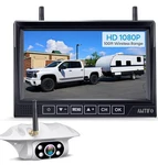 Amtifo 7 Wireless Rv Backup CAMERA-1080P Hd-night Vision-wide Angle-waterproof. Fixed Price $139.99.