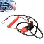 Shakas Motorcycle Boat Outboard Engine Kill Stop Switch, With Connector. Fixed Price $13.99.
