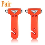 2-PACK Car Glass Window Breaker And Seatbelt Cutter, Emergency Escape Tool For V. Fixed Price $9.00.
