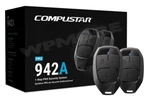 Compustar Pro CSP942-A 1-WAY Led G18 300FT Range Security Alarm Kit With Siren. Fixed Price $89.98.