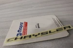 GM69VSM New Oem Chrysler Viper Dodge Rear Bumper Decal. Fixed Price $26.99.