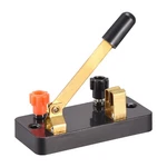 Single Pole Switch Throw (spst) Black Red Copper Tone. Fixed Price $13.39.