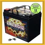 Reikken PR1600 Energie Watt 12 Volt Power Cell 35 Ah Agm Car Audio Battery. Fixed Price $101.95.