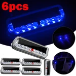 6PC Car Solar 10 Led Warning Security Anti-theft Flashing Dummy Alarm Light Blue. Fixed Price $17.92.
