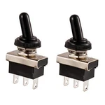 Bojack Toggle Switch Spdt Pin 12 Vdc 25 With Waterproof Cap On-on 3 Terminal. Fixed Price $22.64.