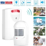 Wireless Driveway Alarm Infrared Motion Sensor Home Garage Alert Security System. Fixed Price $14.99.