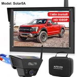 Auto-vox Wireless 5" Monitor Solar Magnetic Backup Camera For Truck Car Trailer. Fixed Price $116.99.