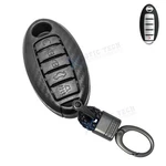 Carbon Fiber Style Smart Fob Case Cover Holder Keychain For Nissan Infiniti. Fixed Price $10.98.