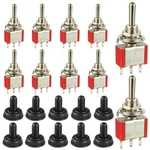 Huarew Momentary Toggle Switch With Waterproof Cap Miniature Pins 3.... Fixed Price $26.99.