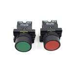 Lc Lictop Momentary Push Button Switch, 1 Green No & Red Nc, Dpst Ac 660V,. Fixed Price $11.95.